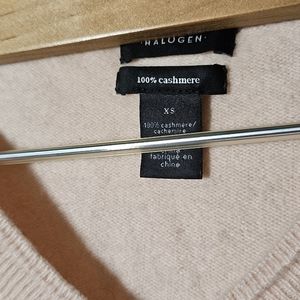 Halogen Cashmere Pink Sweater